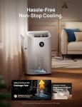 Dreo Portable Air Conditioners, 14000 BTU ASHRAE (10,000 BTU DOE) Smart AC Unit for Room with Drainage-free Cooling, APP/Voice/Remote, Fan & Dehumidifier, Quiet Standing AC for Bedroom, AC516S New