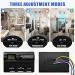 83303862 Digital Thermostat Replacement - Upgrade for Coleman 83303362, 8330-336, 8330-337, 8330-338, 8330-339, 8330-368, 8330-386 RV Heat/Cool T-Stat