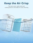 CENSTECH 4-in-1 Portable Air Conditioner & Cooler