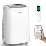 ZAFRO Portable Air Conditioners, 10000 BTU (6000 BTU SACC), Portable AC with Drainage-free Cooling, Fan & Dehumidifier, Smart AC Unit with APP/Remote, 47dB Quiet, 24H Timer for Living Room, Bedroom