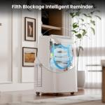 ZAFRO Portable Air Conditioners, 10000 BTU (6000 BTU SACC), Portable AC with Drainage-free Cooling, Fan & Dehumidifier, Smart AC Unit with APP/Remote, 47dB Quiet, 24H Timer for Living Room, Bedroom