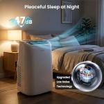 ZAFRO Portable Air Conditioners, 10000 BTU (6000 BTU SACC), Portable AC with Drainage-free Cooling, Fan & Dehumidifier, Smart AC Unit with APP/Remote, 47dB Quiet, 24H Timer for Living Room, Bedroom