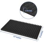 YoleShy Window Air Conditioner Side Panels Foam Panels for Window Air Conditioner, AC Units Window Kit 17 X 9 X 1 inch, Pack of 2, Black