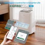 ZAFRO Portable Air Conditioners, 10000 BTU (6000 BTU SACC), Portable AC with Drainage-free Cooling, Fan & Dehumidifier, Smart AC Unit with APP/Remote, 47dB Quiet, 24H Timer for Living Room, Bedroom