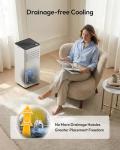 EUHOMY Portable Air Conditioners 8,000 BTU, Cools Up to 350 Sq.Ft, 4-in-1 Portable AC Unit with Cool, Fan, Dehumidifier Sleep Modes, 24H Timer, Remote, Window Installation Kit for Bedroom Living Room