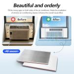 YIYAO Window AC Insulation Kit - Foam Seal Panels for Air Conditioner, Blocks Cold & Heat Leaks, All Season Weather Stripping (Summer/Winter)