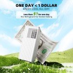 DENBIG 8,000 BTU Portable AC with Dehumidifier