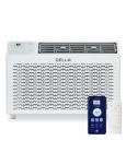 DELLA 12000 BTU Smart Inverter Window Air Conditioner, Works with Alexa and WiFi, Cools Up to 550 Sq. Ft, GEO Location, Energy Saving AC Unit with Smart Controls, Remote, Dehumidifier, Reusable Filter
