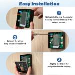Dometic RV Air Conditioner Touchscreen Wall Thermostat