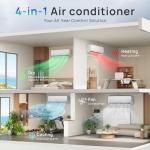 Mountman 12000BTU Ductless Mini Split AC/Heat Pump