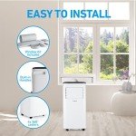 Coby 3-in-1 Portable AC Unit, 10,000 BTU