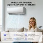 MEPTY 12000BTU Ductless Mini Split AC/Heating System