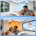 12V Rooftop RV Air Conditioner with Heating