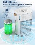 BALK0 Portable Air Conditioner with Battery & Timer