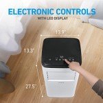 Coby 3-in-1 Portable AC Unit, 10,000 BTU
