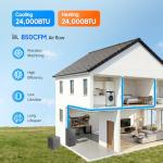 ROVSUN 24000 BTU Ducted AC & Heater System