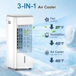 BIESQYA 3-in-1 Portable Air Conditioner & Fan