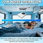 12V 8500 BTU Low Profile RV Air Conditioner