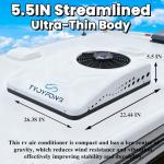 12V 8500 BTU Low Profile RV Air Conditioner