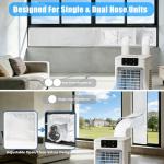 Babeezy Portable AC Window Seal Kit 11x64in