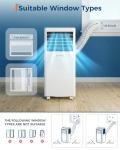 Garvee 8000 BTU Portable AC for 350 Sq Ft