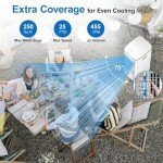 BIESQYA 3-in-1 Portable Air Conditioner & Fan