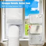 Babeezy Portable AC Window Seal Kit 11x64in