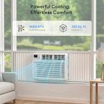 ZAFRO 8,000 BTU Window Air Conditioner, Quiet Cooling