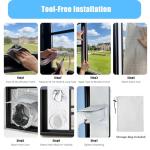 Babeezy Portable AC Window Seal Kit 11x64in