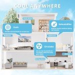 DENBIG 8,000 BTU Portable AC with Dehumidifier