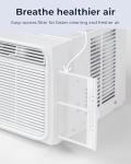 Windmill 6,000 BTU Quiet Window AC Unit