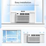 ZAFRO 8,000 BTU Window Air Conditioner, Quiet Cooling