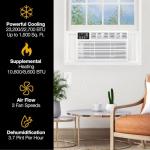 Whirlpool 23,200 BTU Window AC with Heater