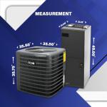 1HVAC 3 Ton Central Heat Pump Split System