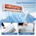 LITHZEN 12000 BTU Mini Split AC & Heater