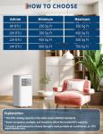 10,000 BTU Portable AC Unit with Remote Control