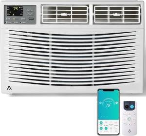 MERXENG 10,000 BTU WiFi Window Air Conditioner