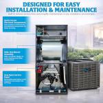 Klimaire 2 Ton Inverter Heat Pump Split System