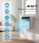 AKIRES 12,000 BTU U-Shaped Window AC