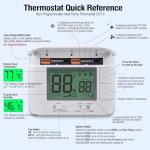 Garystat Non-Programmable Heat Pump Thermostat with Display