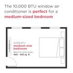 Frigidaire 10,000 BTU Window AC with Remote