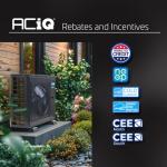 ACiQ 3 Ton 17.4 SEER2 Central Inverter Heat Pump System with 15kW Back-up Heat Kit & 30' Install Kit - R454B Inverter | 36000 BTU Multi-Positional Extreme Heat AC/Heating System