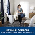 GE 6,100 BTU Portable Air Conditioner with Remote