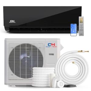 Cooper & Hunter 24,000 BTU Ductless Mini Split Air Conditioner & Heat Pump – 23.5 SEER2 – 230V Inverter – 16FT Installation Kit Included – Midnight Edition
