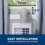GE 6,100 BTU Portable Air Conditioner with Remote