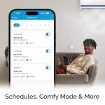 Breez Lite | Smart AC Controller for Mini-Split, Window & Portable Air Conditioners & Heat Pumps | Free App, No Subscriptions | Alexa, Google, Siri Shortcuts, SmartThings, IFTTT (White)