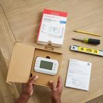 New! Honeywell Home Programmable Thermostat, Conventional/Heat Pump Compatibility, Flexible Schedule, X2P, White, RTH22B