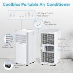 Coolblus 12000 BTU Portable Air Conditioner for Home