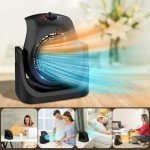 LifePlus Portable 2-in-1 Heater and Fan