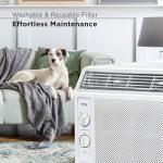 TCL 5,000 BTU Window Air Conditioner, 150 Sq. Ft., Easy-to-Use, Reusable Filter, Compact Design - H5W33M